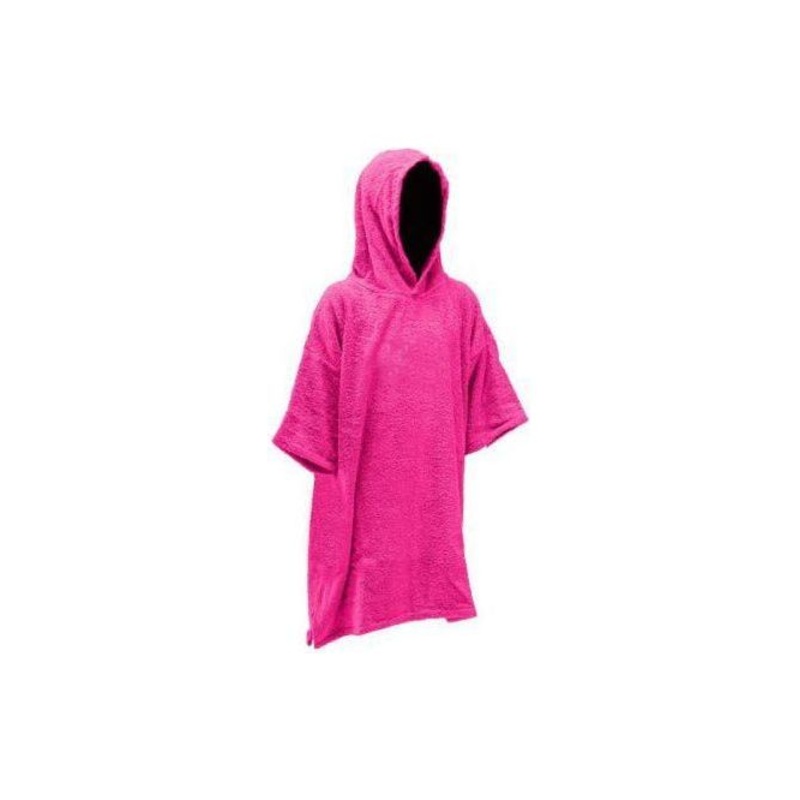 Tiki Junior Hooded Change Robe – Pink – No Logo