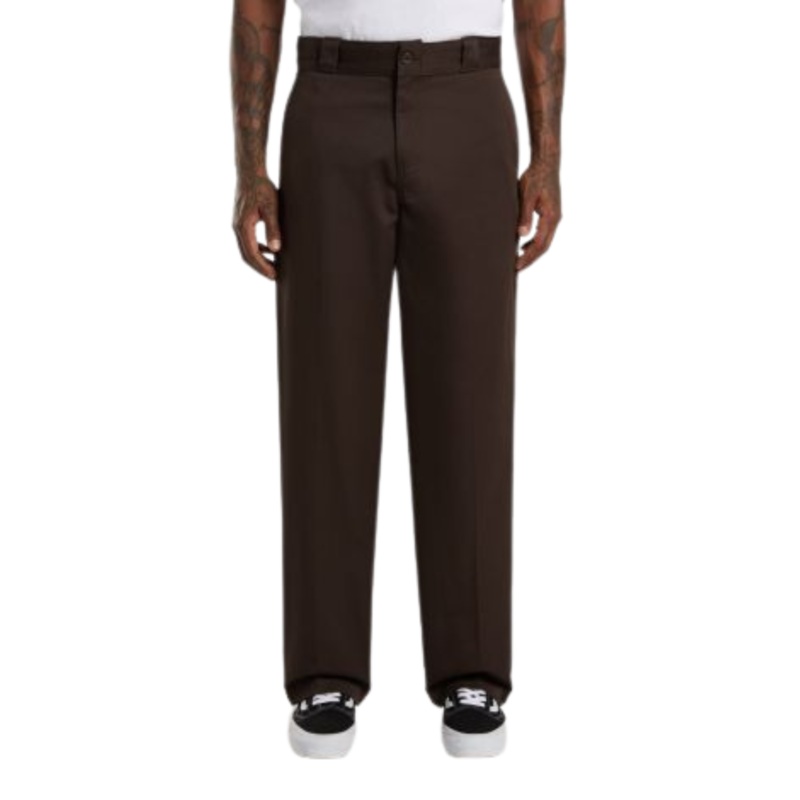 Dickies 247 Loose Work Trousers Dark Brown