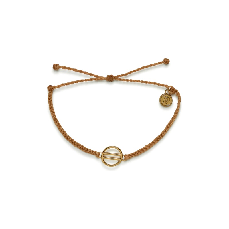 Pura Vida Retro Sun Gold Bracelet