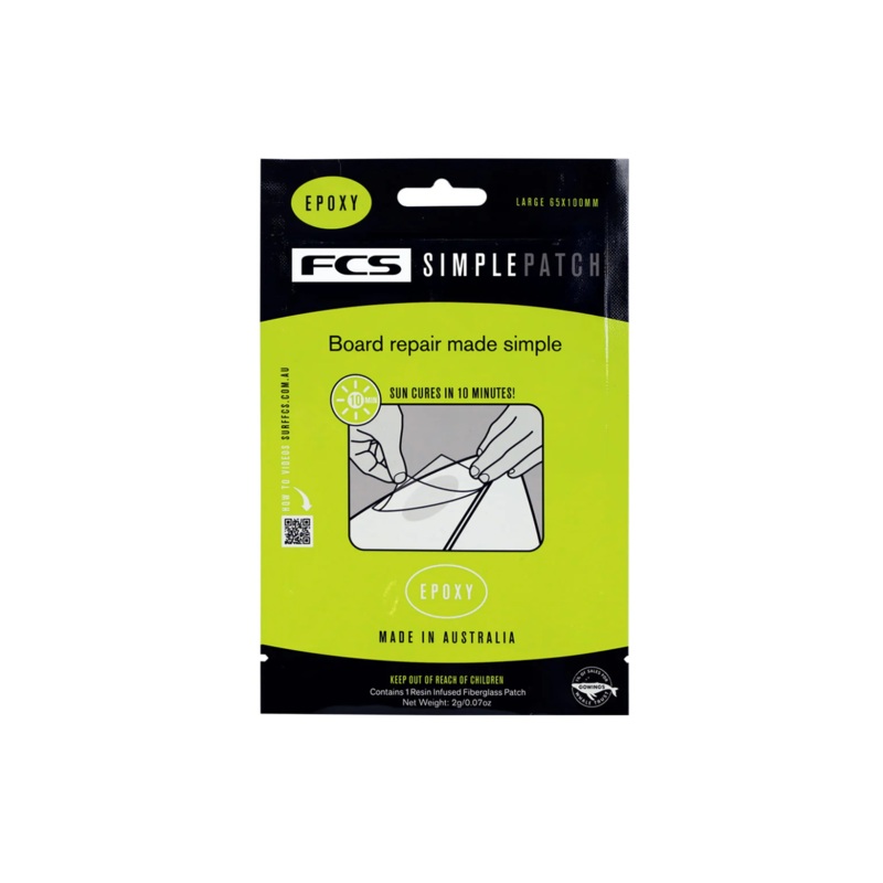 FCS Simple Patch Repair Patch Large – Epoxy Clear