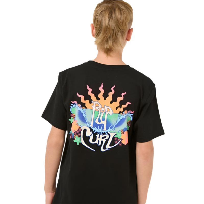 Rip Curl Dazed Boys T-Shirt Black