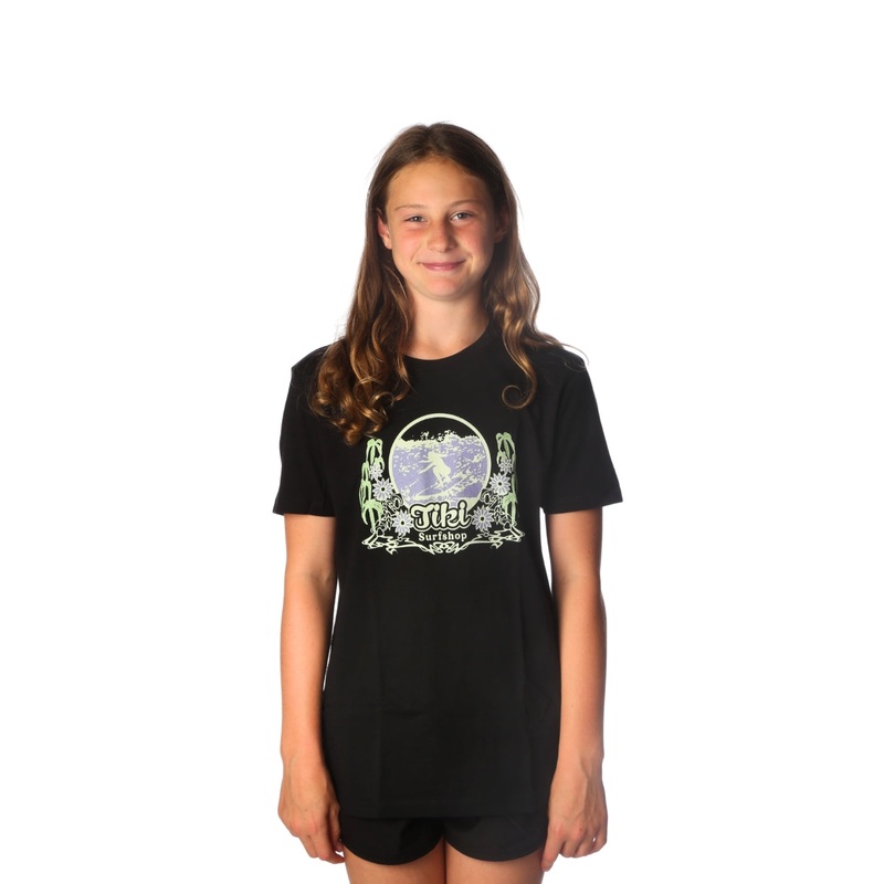 Tiki 70’S Surf Mini T-Shirt Black