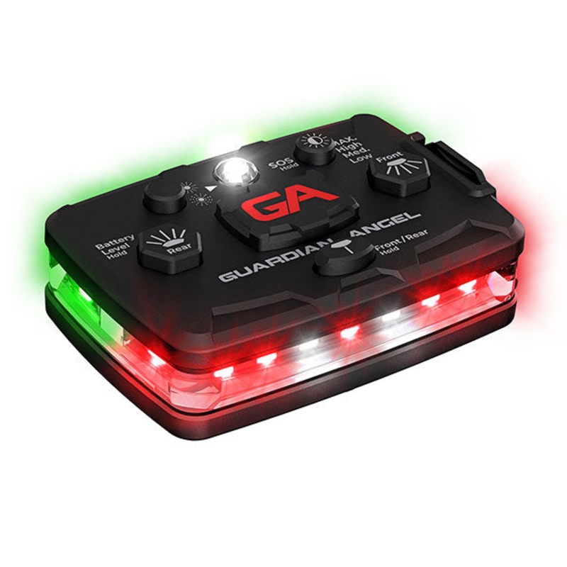 Guardian Angel Elite Series Multi-Functional Safety Light  Red/Green