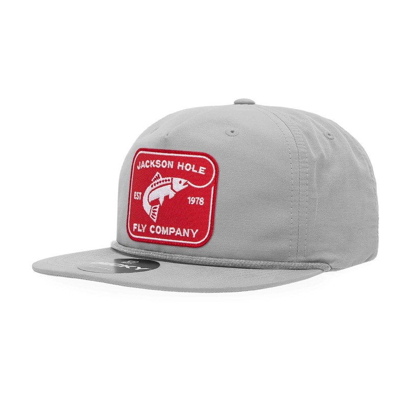 Jackson Hole Fly Company Brushed Cotton Ball Cap – Rectangle Logo