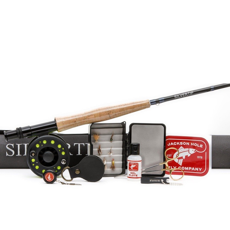 Jackson Hole Fly Company Crystal Creek Rod Combo Kit  9’0″ 5WT