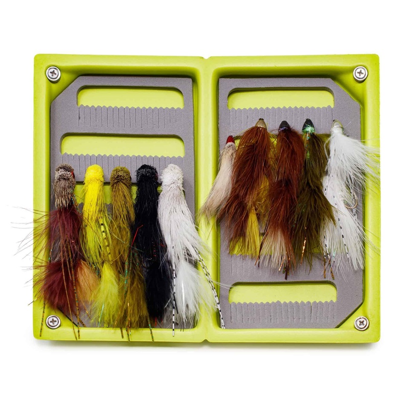 Jackson Hole Fly Company Loaded Foam Fly Box – Assorted Large Streamer