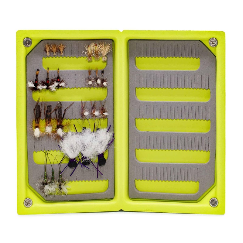Jackson Hole Fly Company Loaded Foam Fly Box – Standard Dry Fly