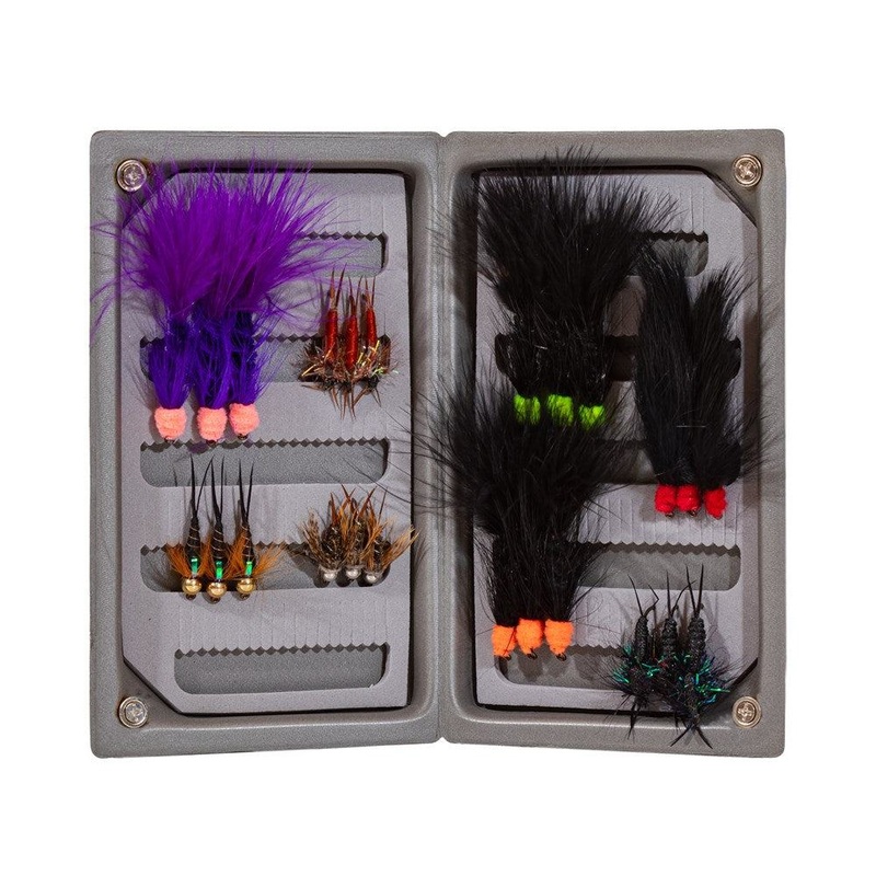 Jackson Hole Fly Company Loaded Foam Fly Box – Steelhead