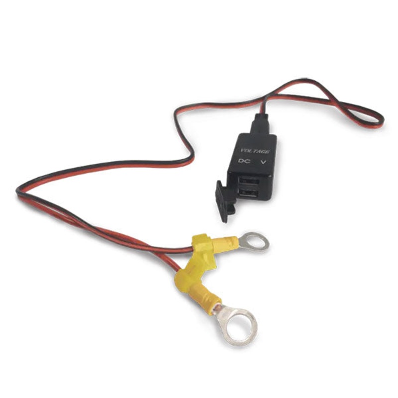 Dakota Lithium USB Phone Charger, Voltmeter, & Terminal Adapter Wiring Kit