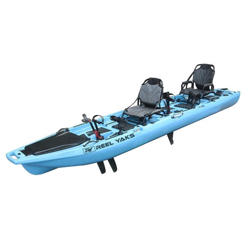 ReelYaks Rocket 13.8ft Modular Tandem Fin Drive Fishing Kayak