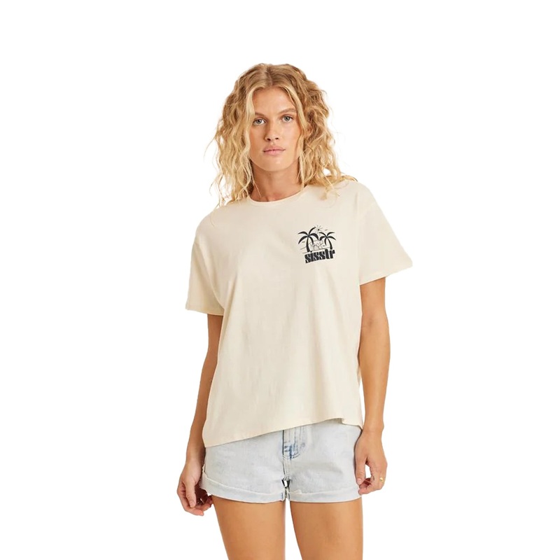 Sisstrevolution | Tee-shirt Retro Beach Boyfriend Knit