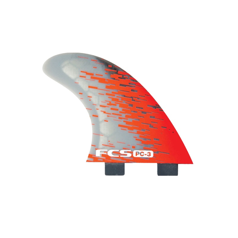 FCS | Fin PC3 Red Smoke Tri Fin Set
