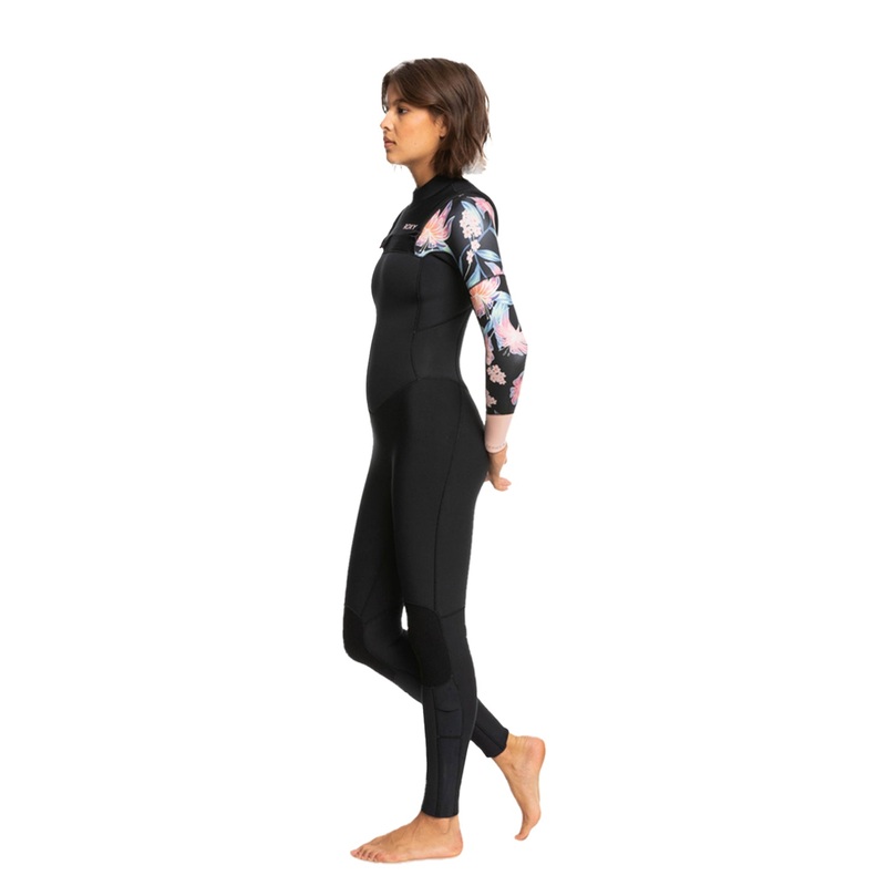 Roxy | Integrale Femme Swell Series 4/3 Chest Zip – Anthracite