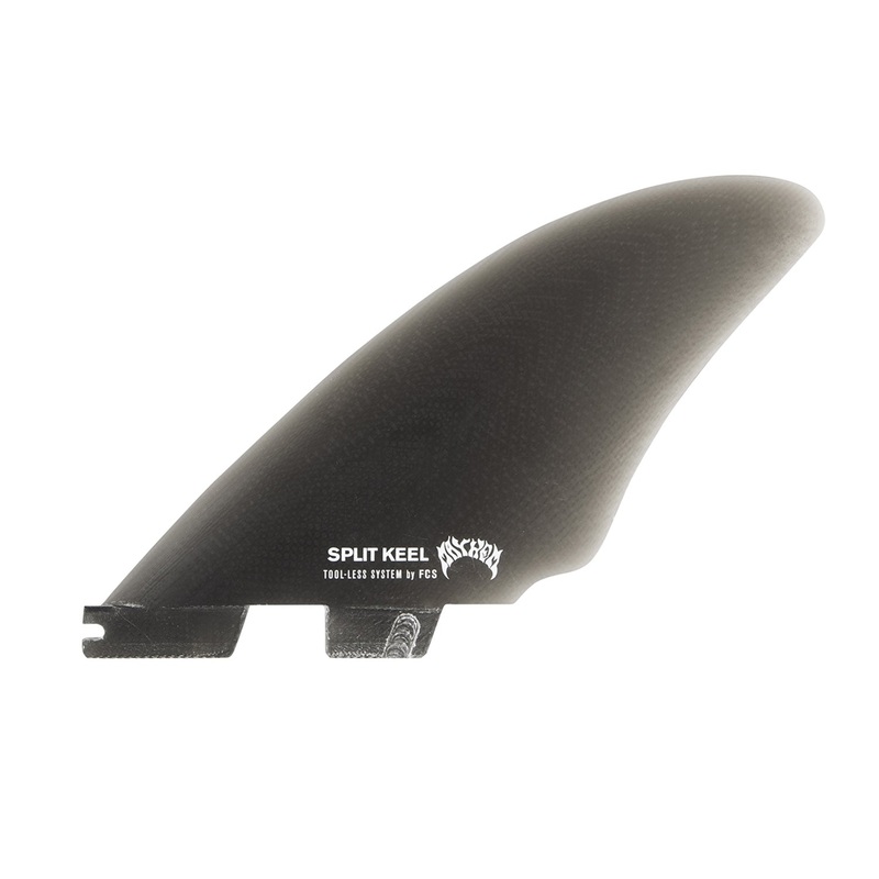 FCS | FCS II Matt Biolos Split Keel Quad Fins – Smoke