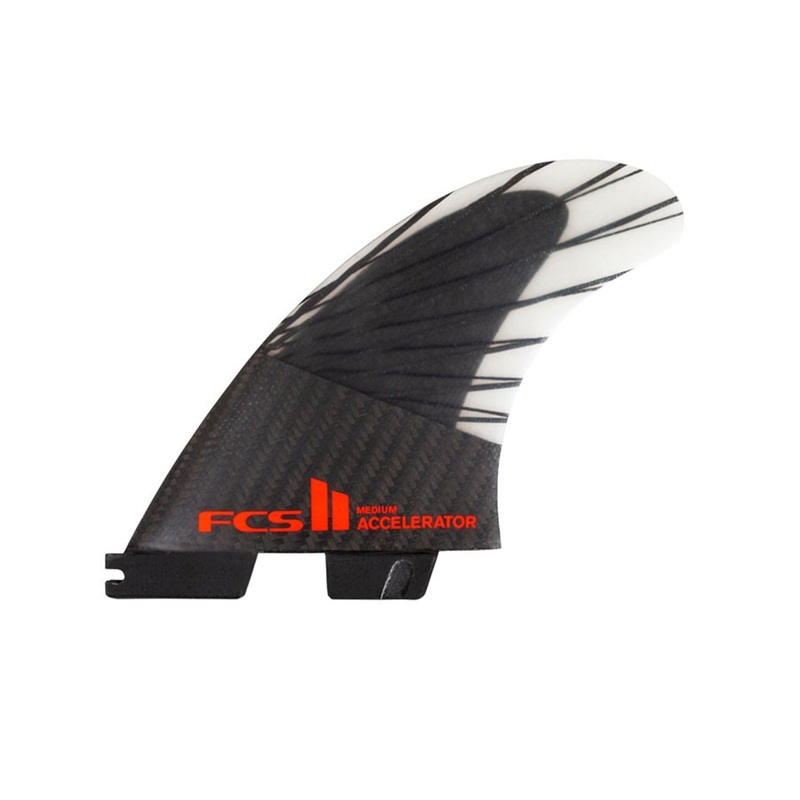 FCS | FCS II Accelerator PC Carbon Tri Fin Set Black