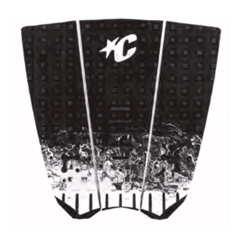 Creatures | Tail Pad Mick Fanning Loc-Lite Ecopure – Black Fade White