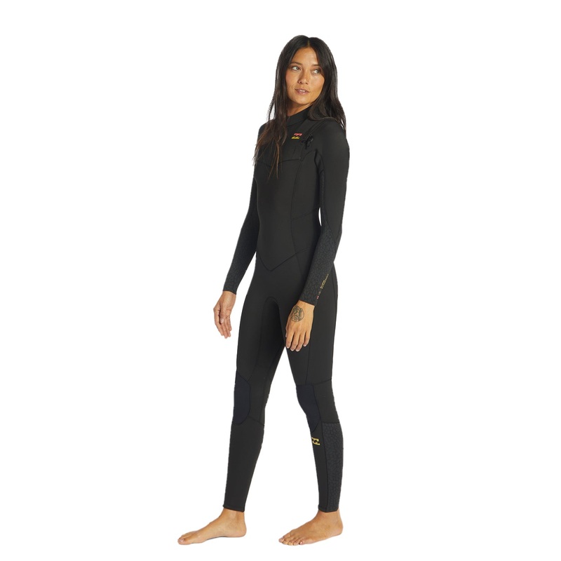 Billabong | Integrale Femme Synergy 3/2 Chest Zip – Wild Black