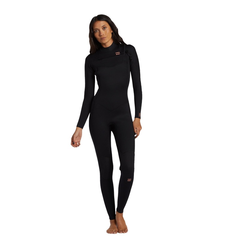Billabong | Integrale Foil Femme 3/2 Chest Zip – Black