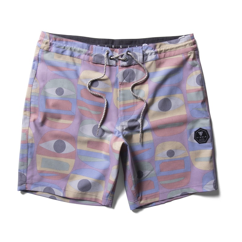 Vissla | Boardshort Minds Eye 17.5″ – Dusty Rose