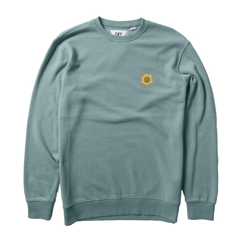 Vissla | Solid Sets Eco Crew – Smokey Jade Heather