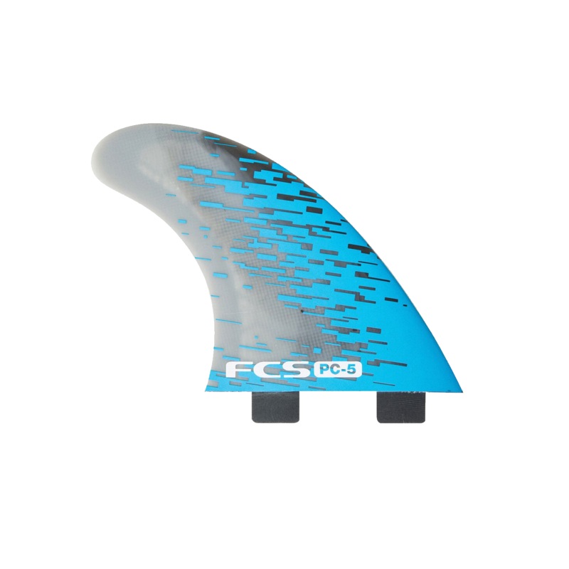 FCS | Fin PC5 Blue Smoke Tri Fin Set