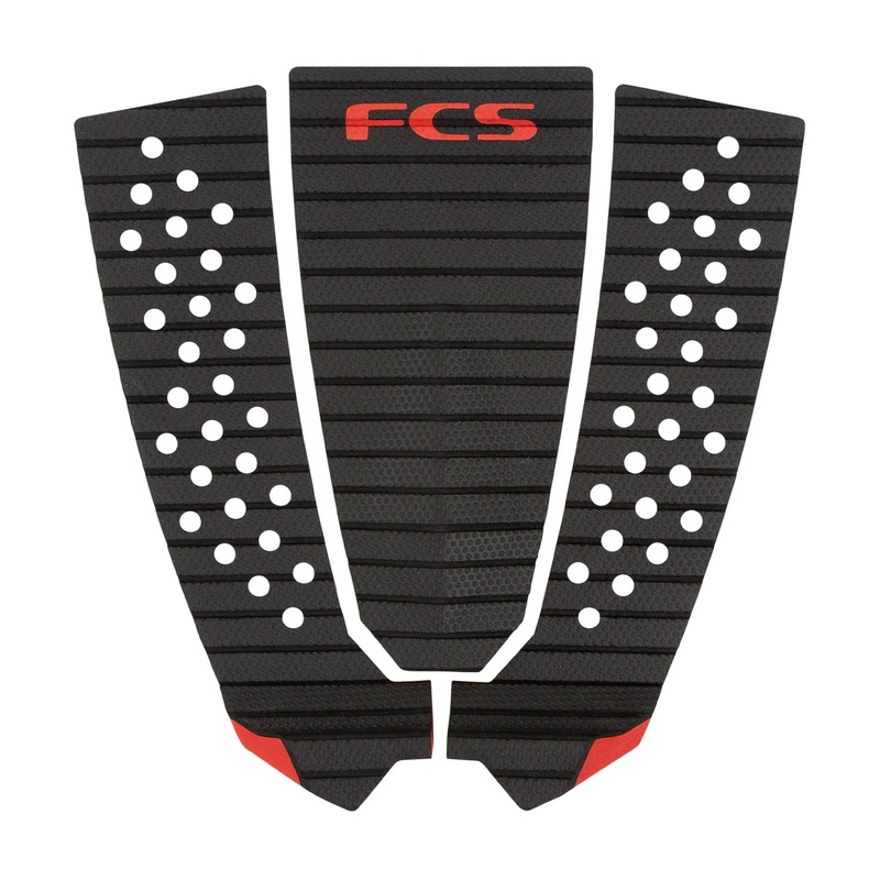 FCS | Tail Pad Filipe Toledo Treadlite – Black Red