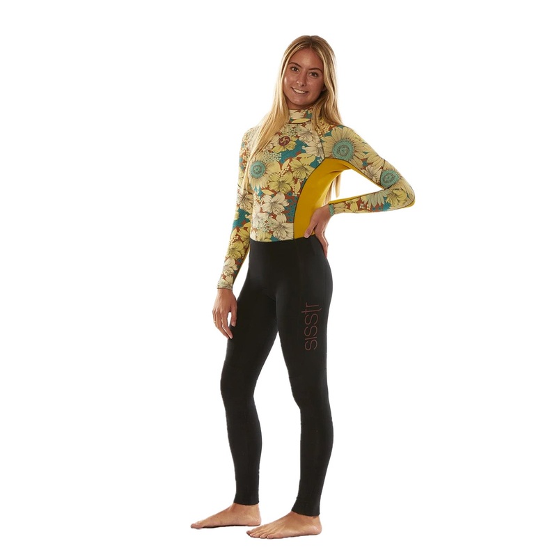 Sisstrevolution | Integrale Femme Summer Seas 3/2 Back Zip – Gold