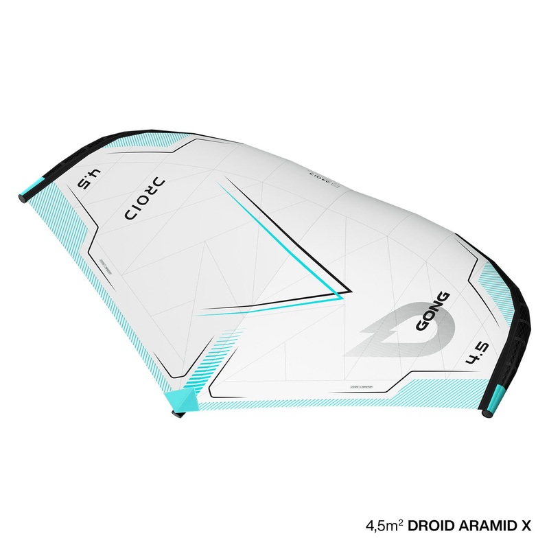 Wing Droid Team 2025 Sky Blue Boom Aramid X 4,5m Second Choix 11120