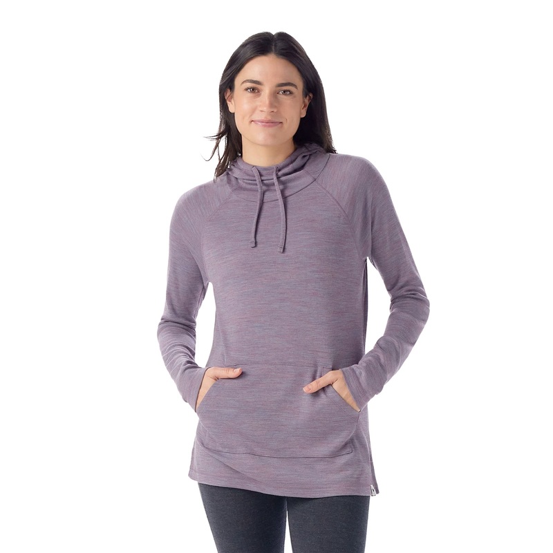 Women’s Thermal Merino Drape Neck Hoodie