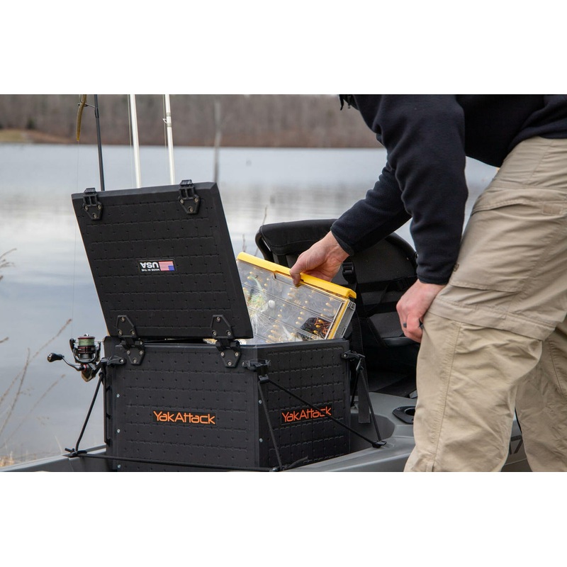 BlackPak Pro Kayak Fishing Crate – 13” x 16”