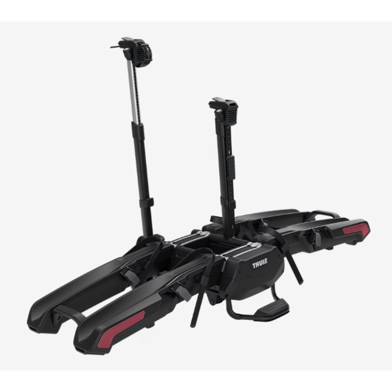 Epos 2-bike platform hitch bike rack black/aluminum