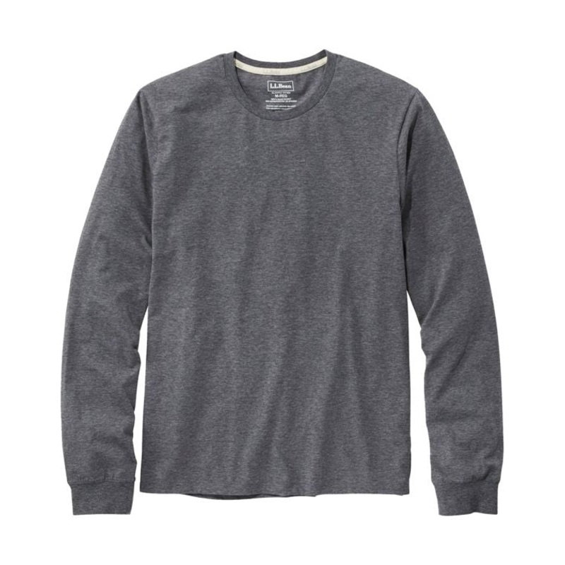 Comfort Stretch Pima Long Sleeve Tee Shirt Men’s Regular
