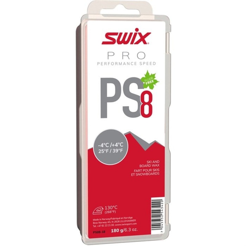 PS8 Red, -4C/+4C, 180g