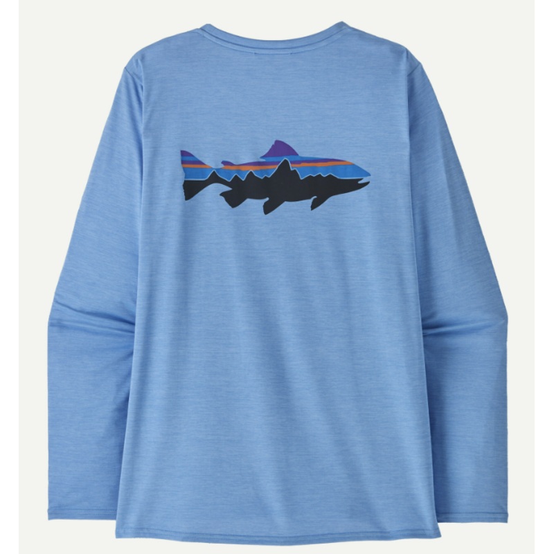 W’s L/S Capilene Cool Daily Graphic Shirt – Waters