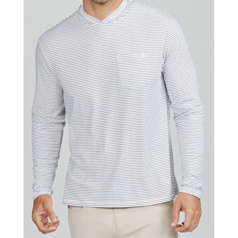 Seaside Pocket Hoodie Mini Stripe