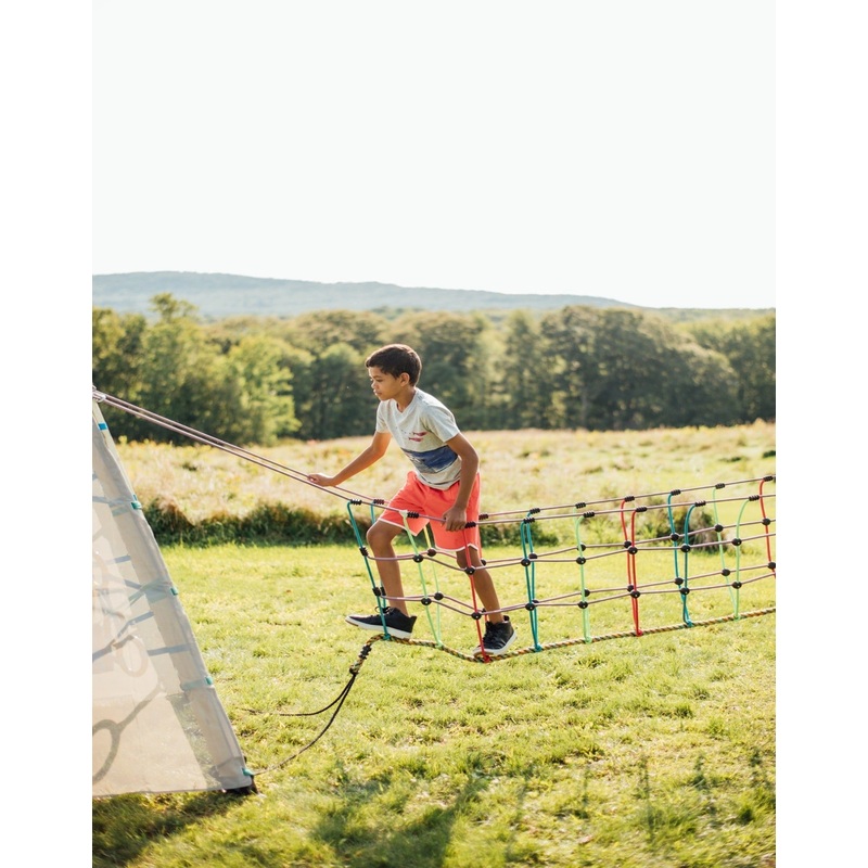 Rambler Rope Bridge – The Ultimate Portable Backyard Play Structure for Kids