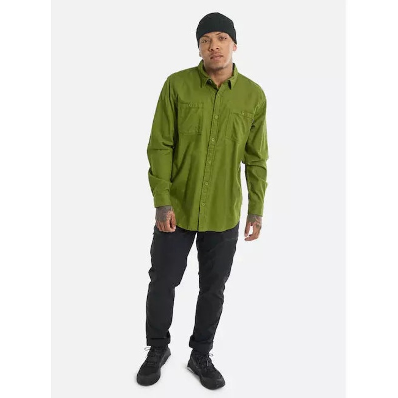 Burton Men’s Favorite Long Sleeve Flannel Clover Green