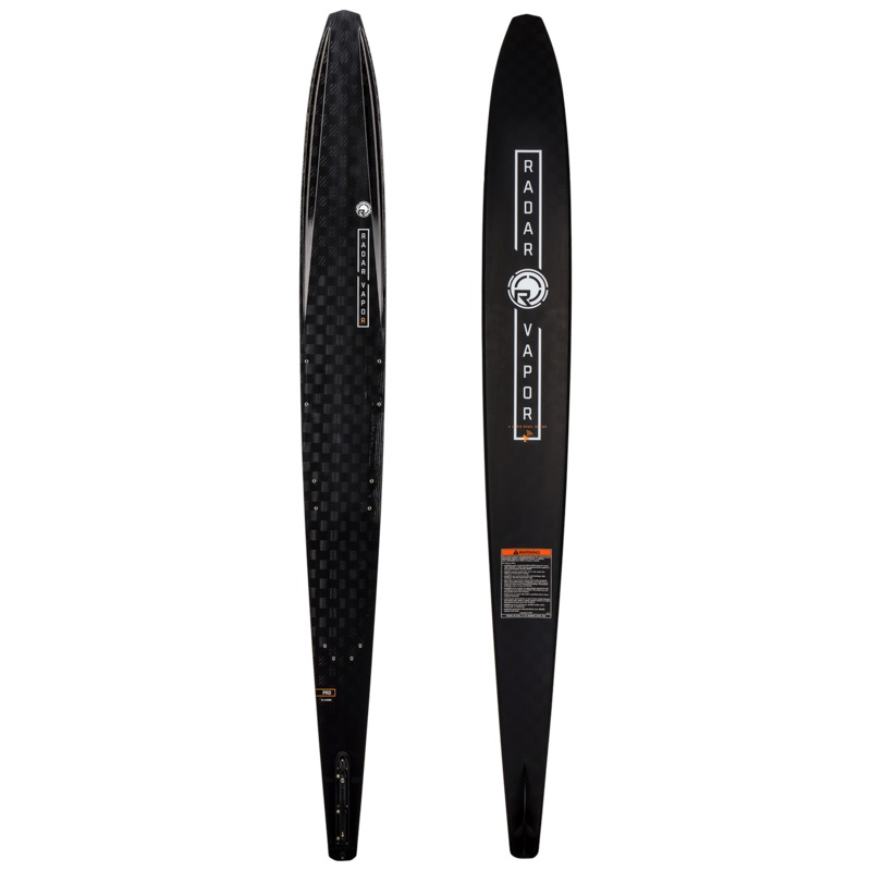 Radar 2023 Pro Build Vapor Slalom Ski – Black / Textreme
