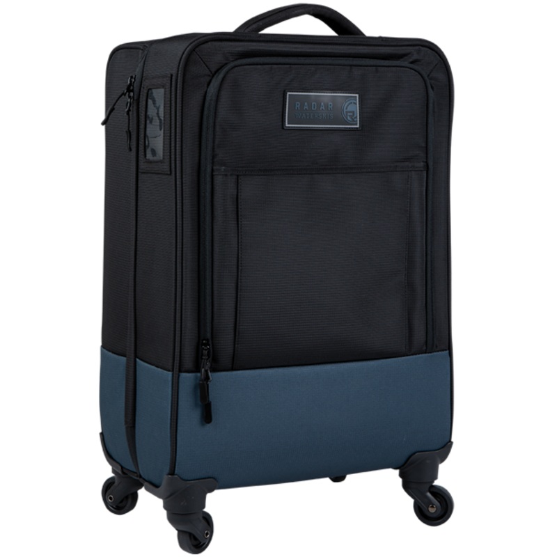 Radar 2025 Flight – 4-Wheel Carry-On Luggage – Black / Blue – 21 in. Tall / 40L