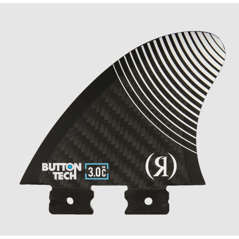 Ronix 2025 Floating Button – Blueprint – Carbon Center Surf Fin – 3.0 in.