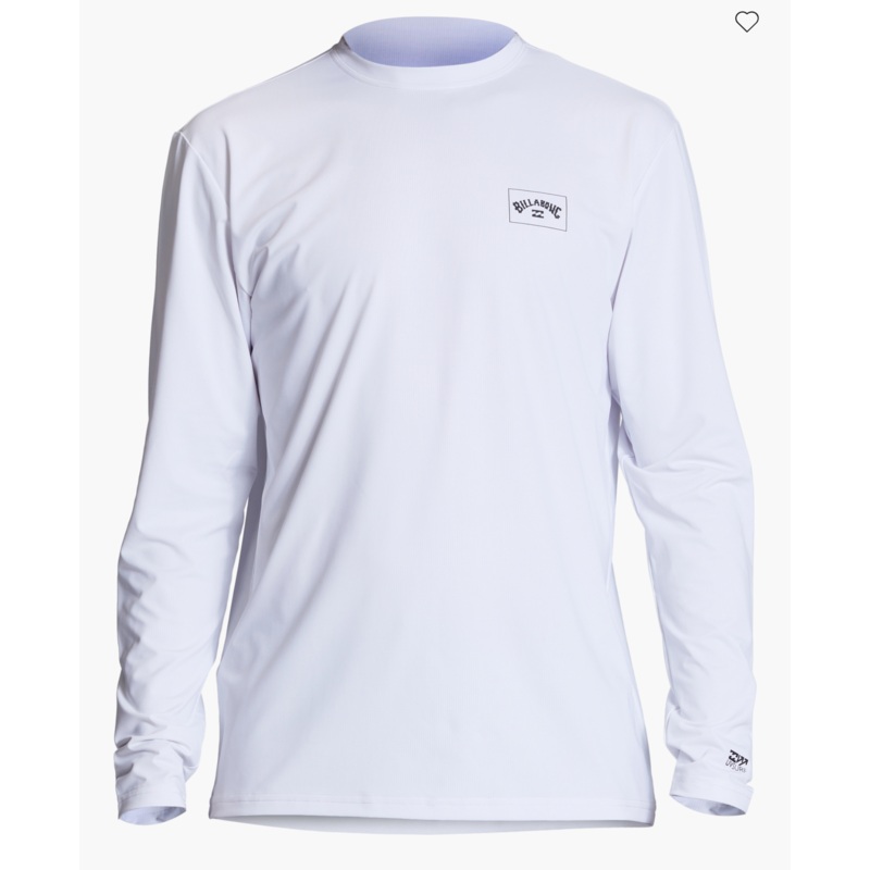 Billabong Arch Mesh LS Rash-White