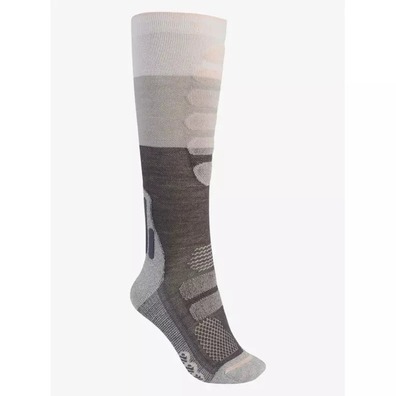 Burton Women’s Performance + Lightweight Compression Socks Stout White