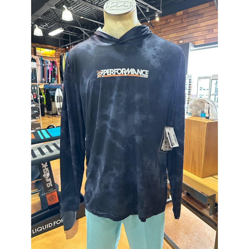 Performance Filtrate L/S Hoody Rashguard- Black