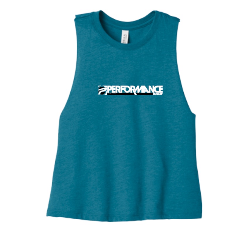 Performance Ski and Surf Womens Crop Top T-Shirt