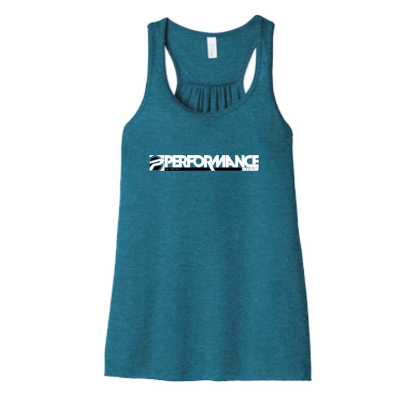 Performance Ski and Surf Womens Flowey Racerback T-Shirt
