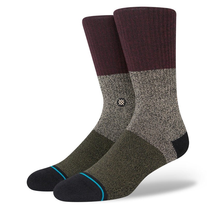 Stance Spectrum 2 Blend Sock Burgundy