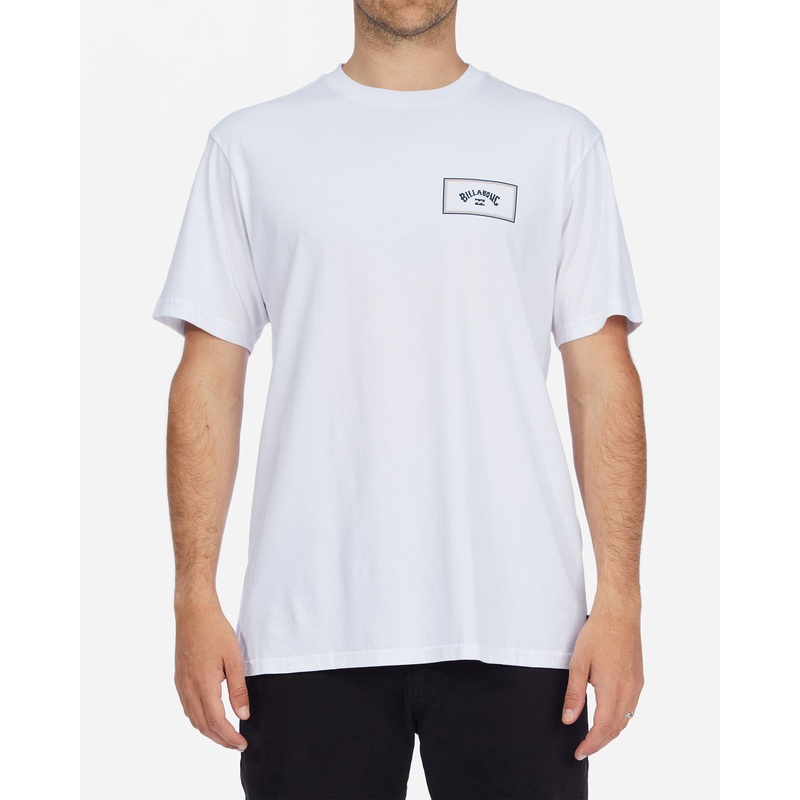 Billabong Arch Block Tee- White (WHT)