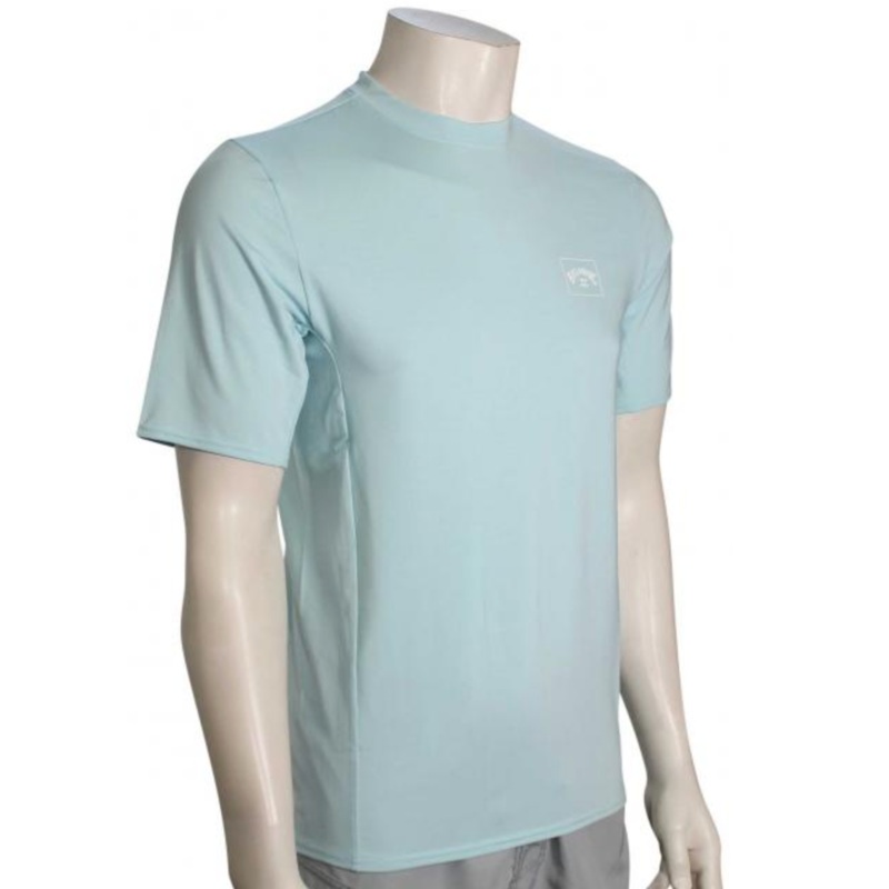 Billabong Arch Mesh Short Sleeve Rash-Coastal