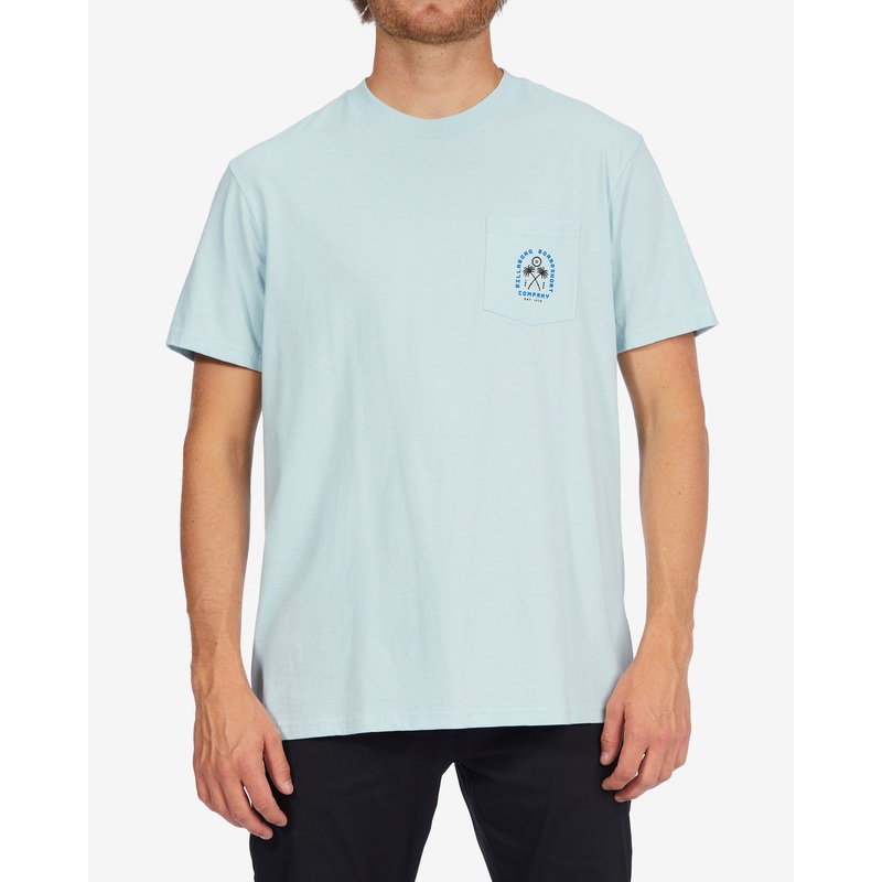Billabong Brig Pocket T Shirt- Coastal (CTL)