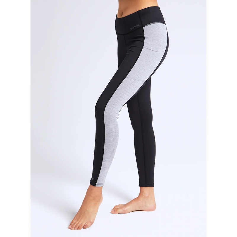 Burton Women’s Midweight X Pant True Black / Grey Heather